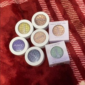 Colourpop eyeshadows